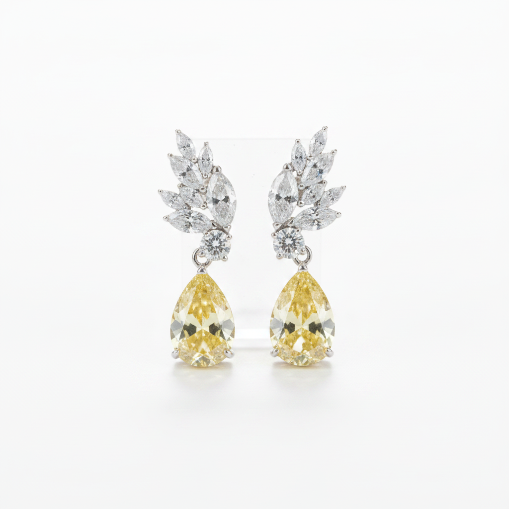 Solar Drop — Canary Yellow Diamond — view 2