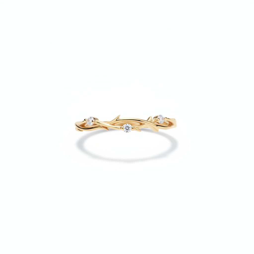Vine With Thorns Ring — view 2